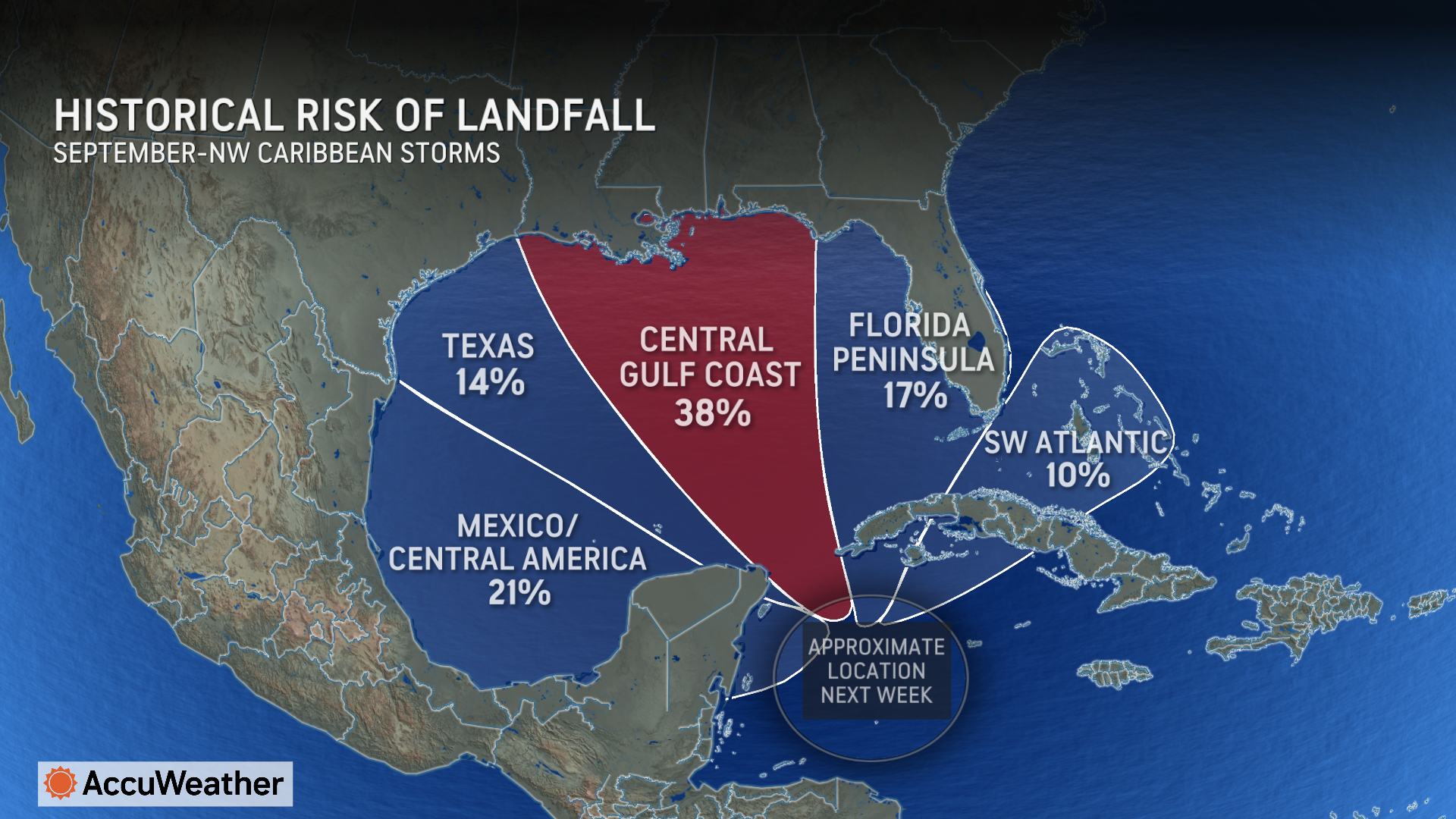 Florida and Texas: Warning of “rapidly” strengthening storm