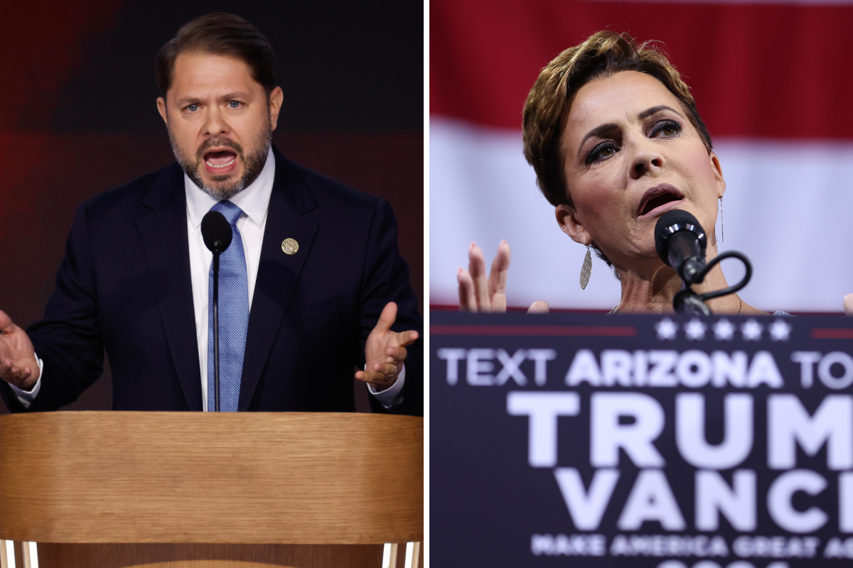 Ruben Gallego & Kari Lake