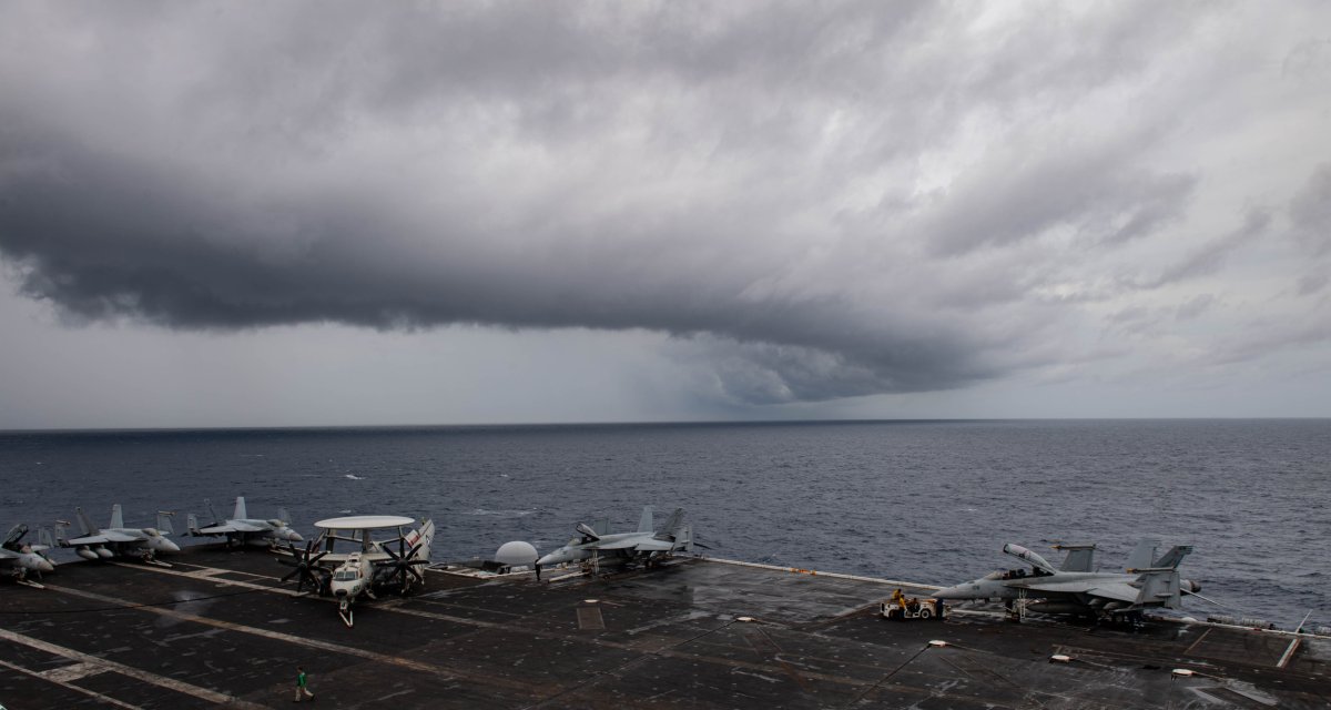 US Navy Aircraft Carrier USS Theodore Roosevelt