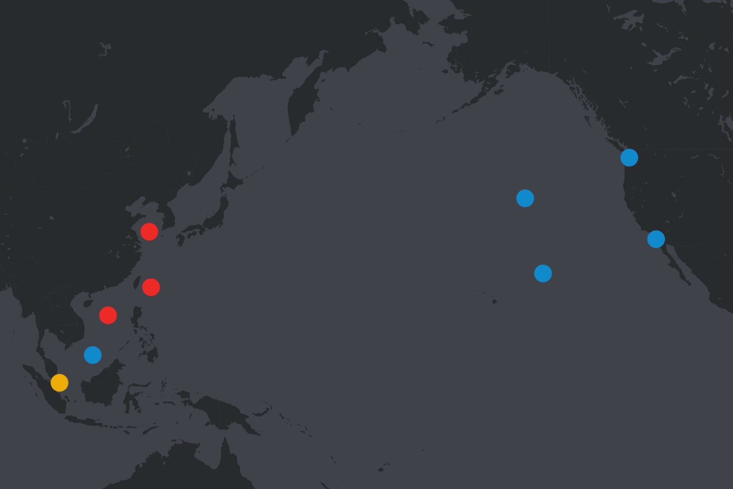 Current Aircraft Carrier Locations: US and China in the Pacific This Week