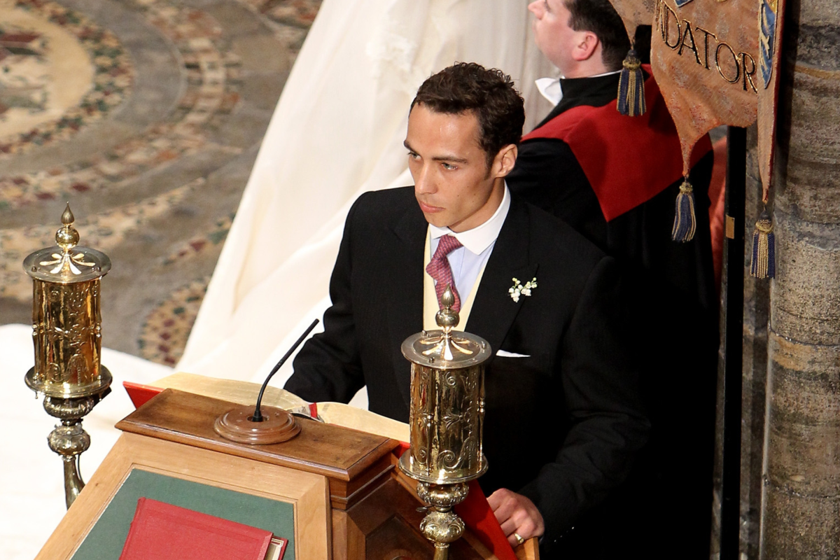 James Middleton Royal Wedding
