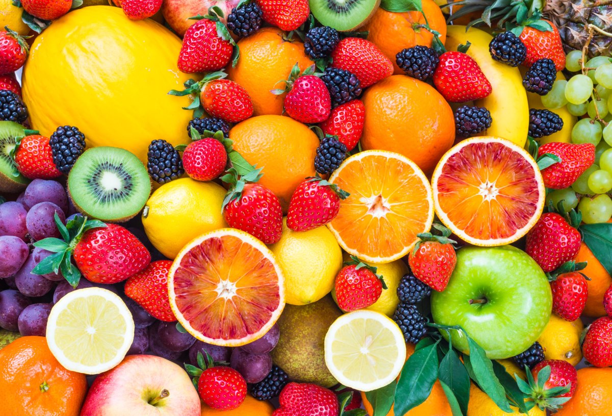 Mixed fresh fruits