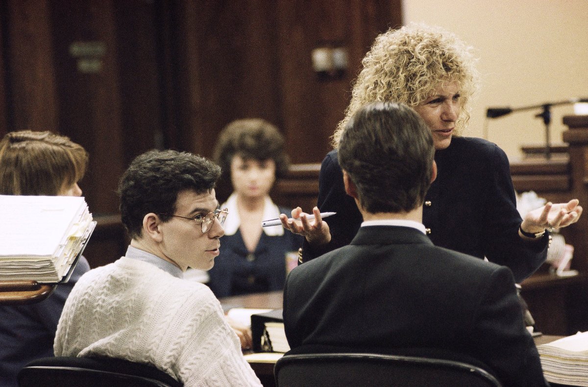 Trial of the Menendez brothers in 1993