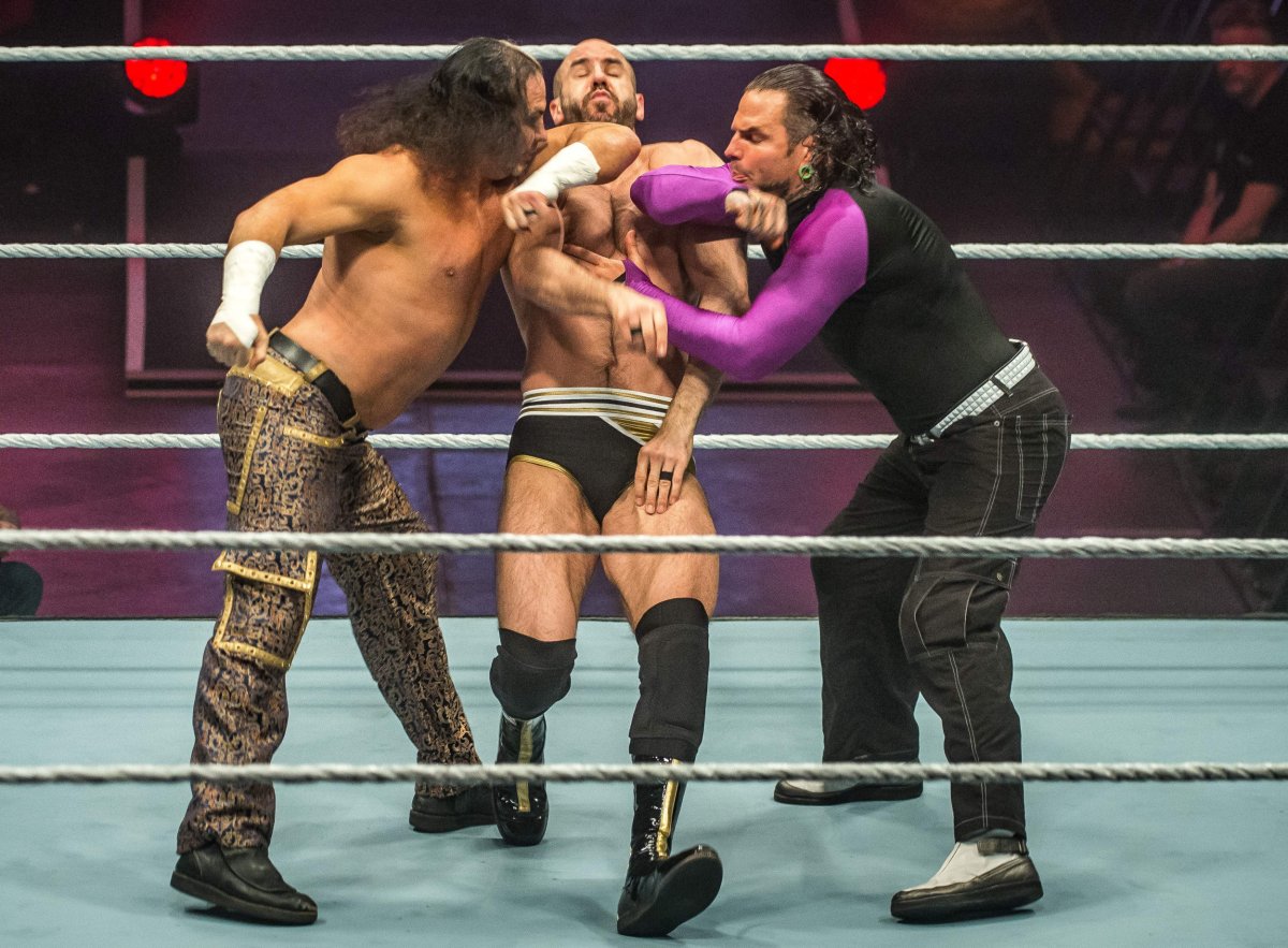 WWE Hardy Boyz Cesaro