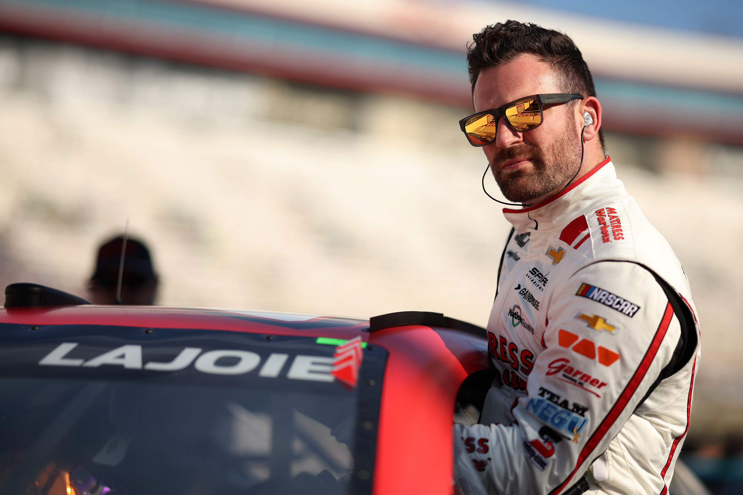 NASCAR News: Corey LaJoie Ends Last Race With Spire Motorsports On ...