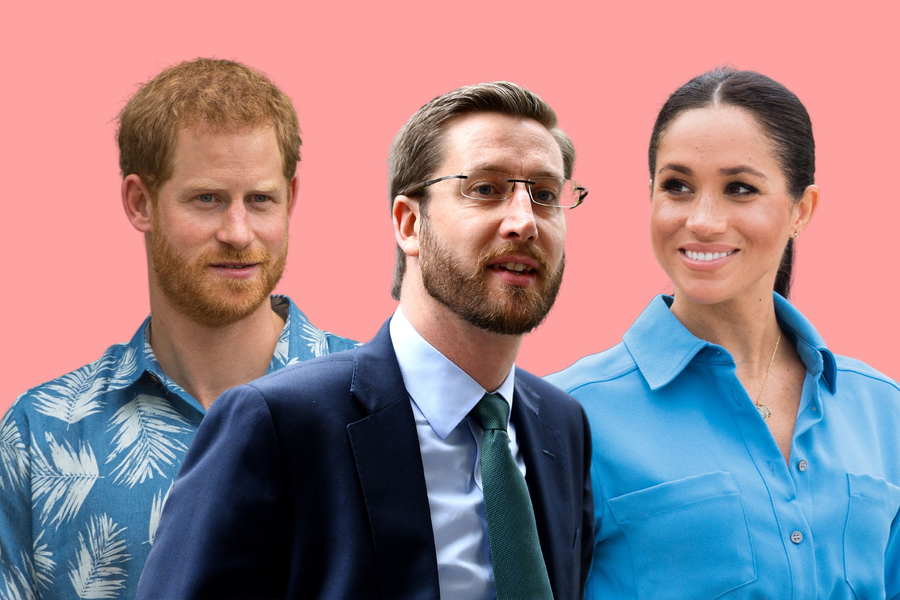 Simon Case, Prince Harry and Meghan