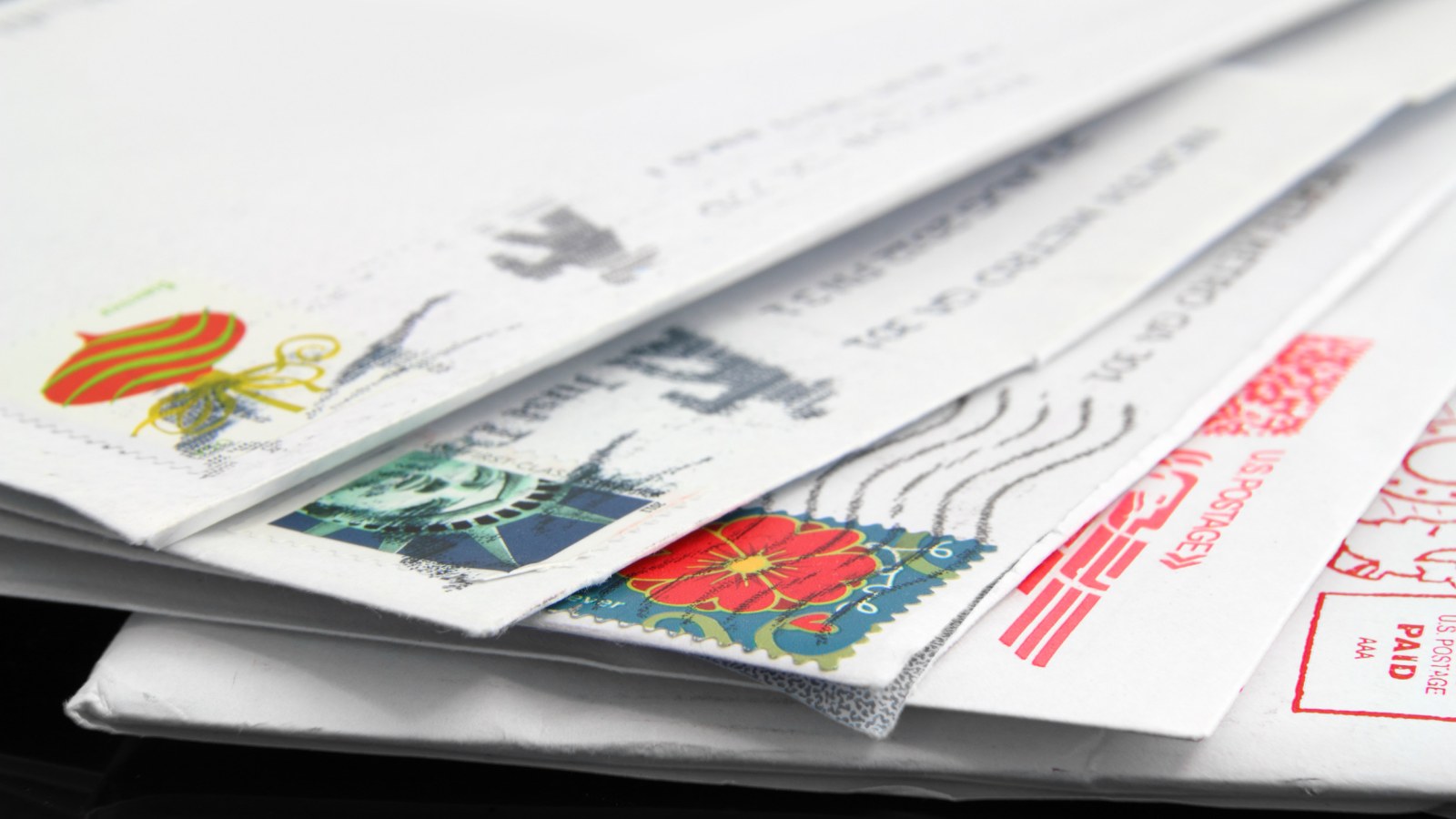 Stamps For Mailing Letters United States. APC / SSK Issues