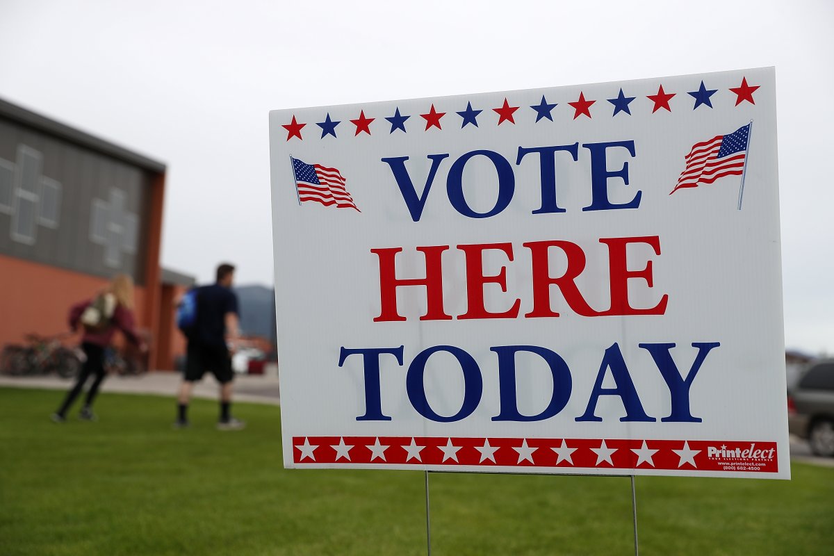 Montana polling place