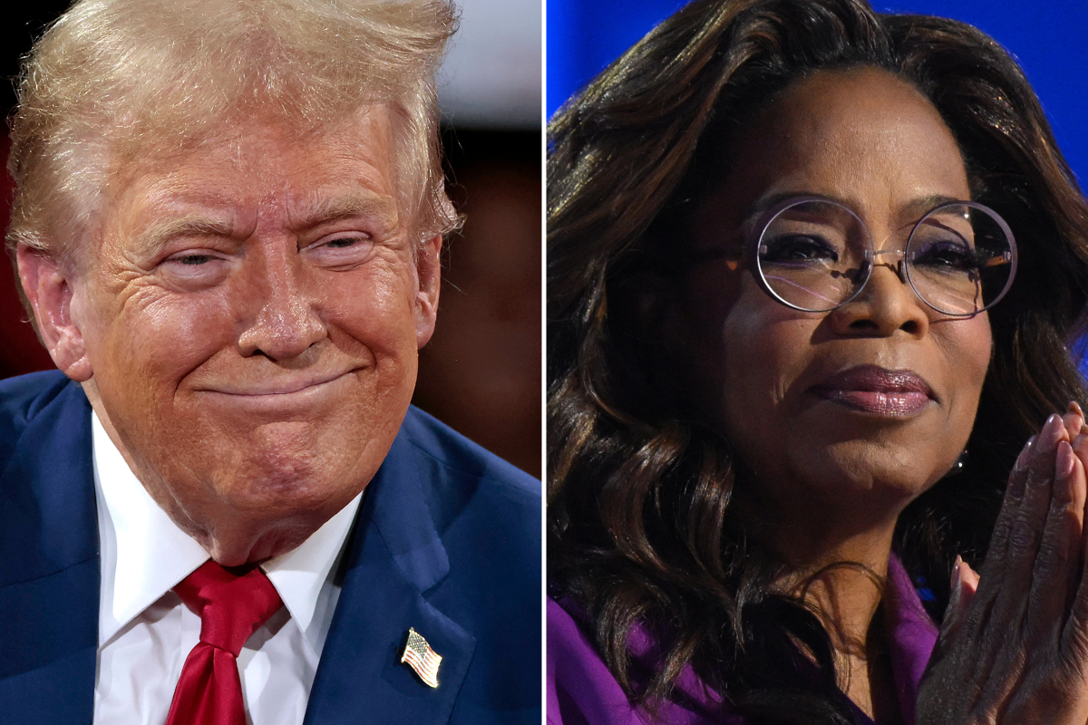 Donald Trump and Oprah Winfrey