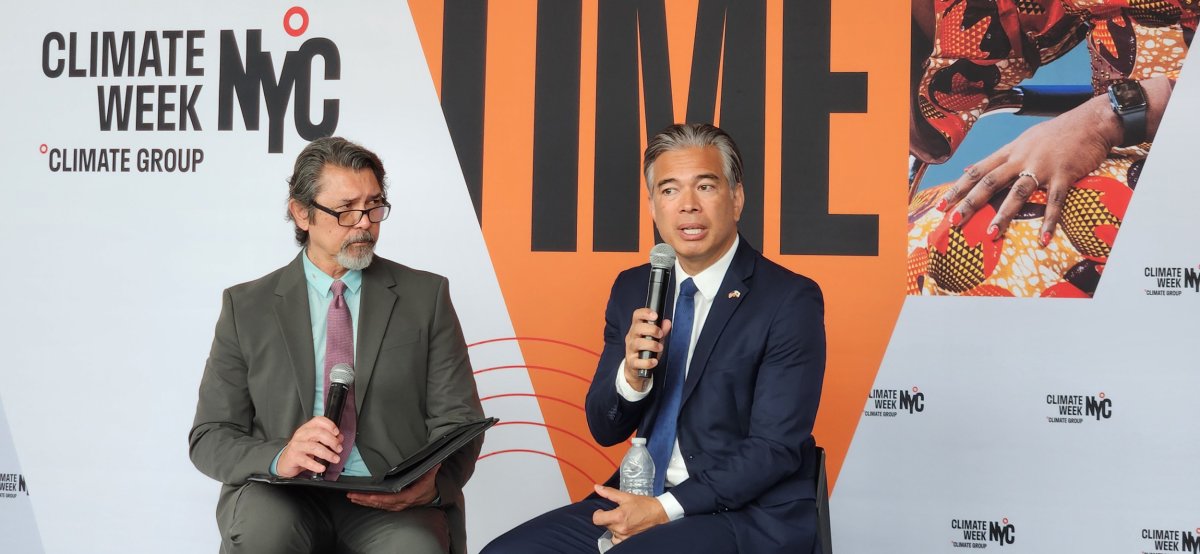 AG Rob Bonta Climate Week