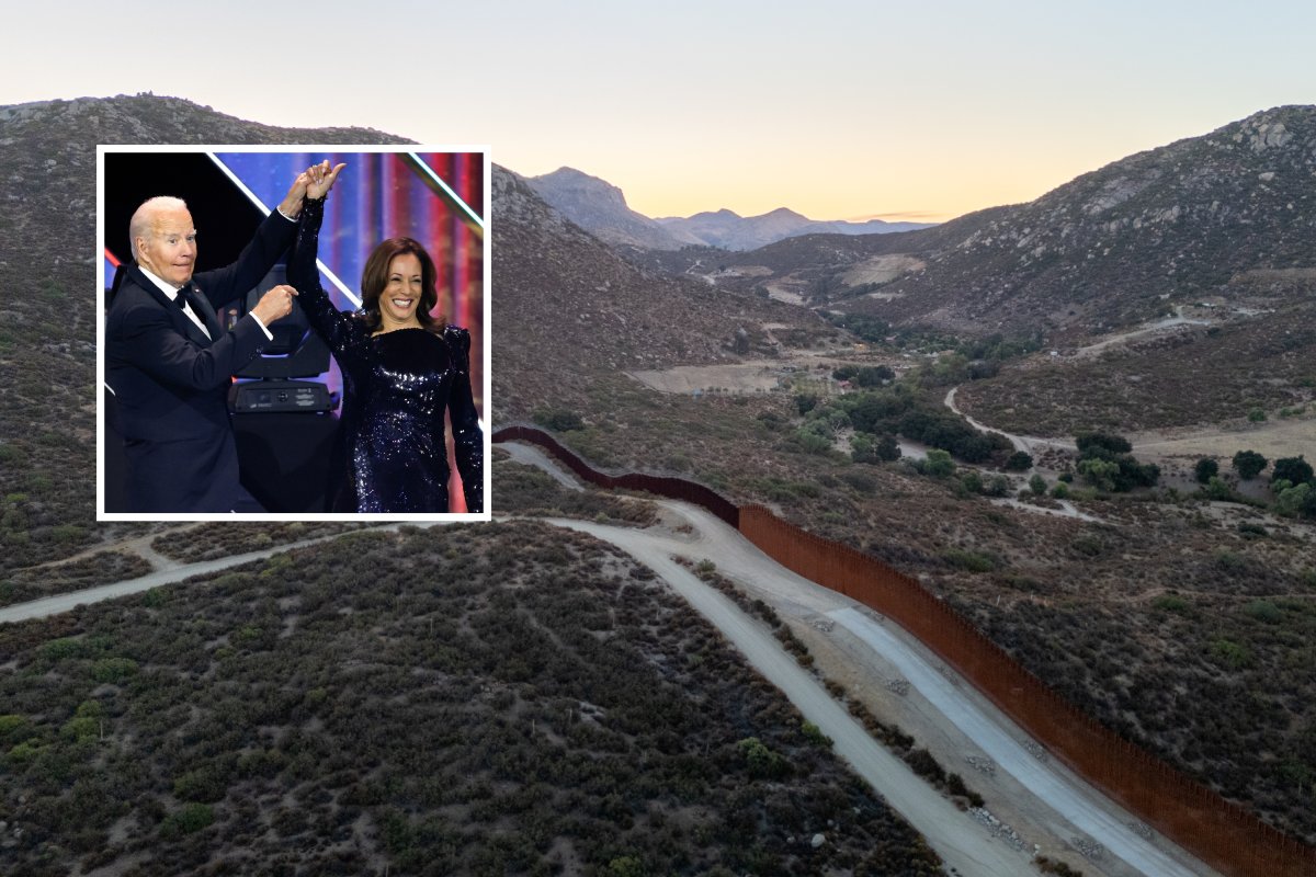 Joe Biden Kamala Harris border