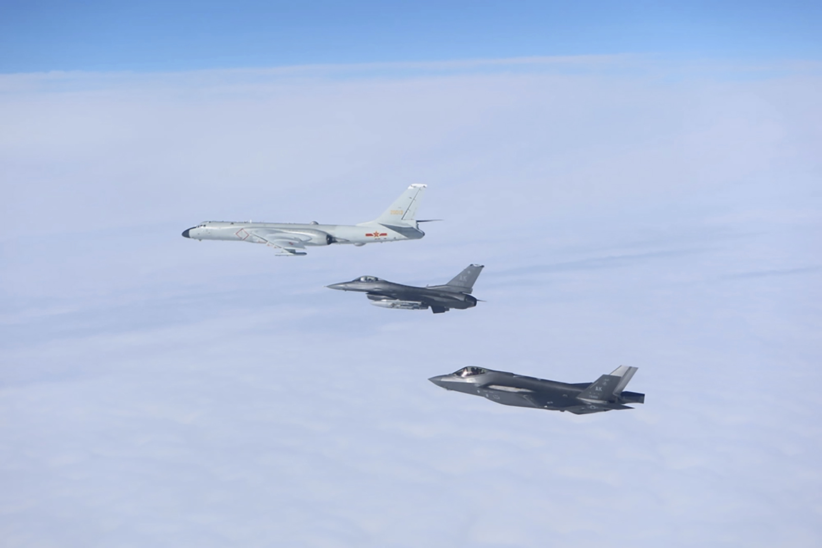 Four Russian Military Aircraft Spotted Near Alaska