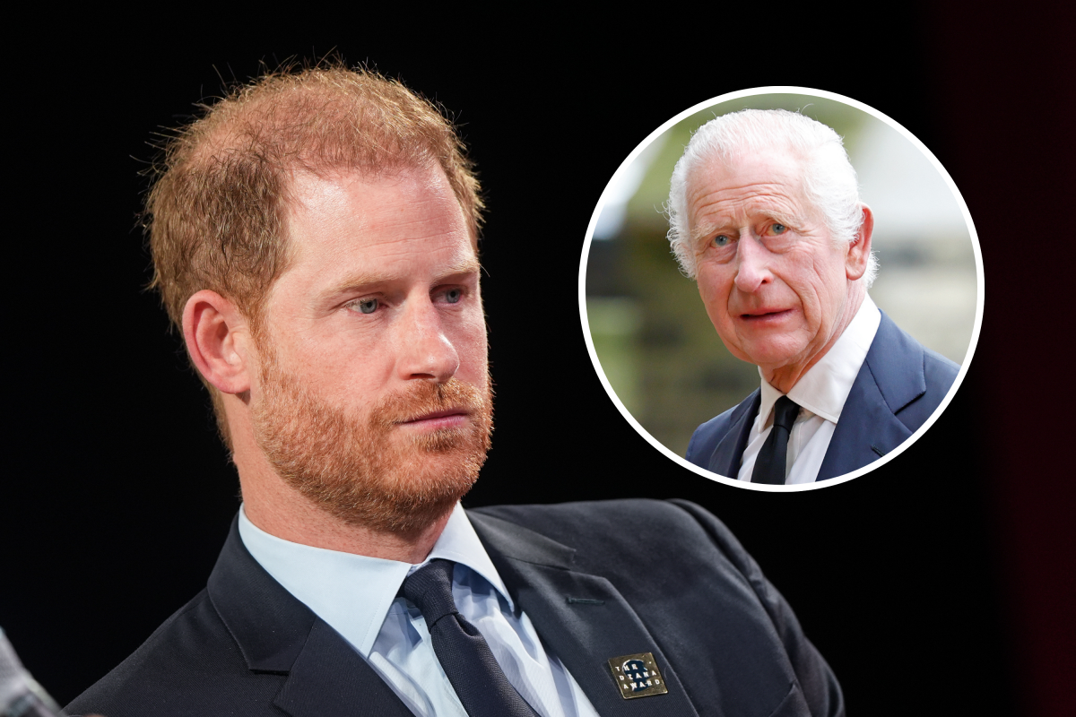 Prince Harry and King Charles III