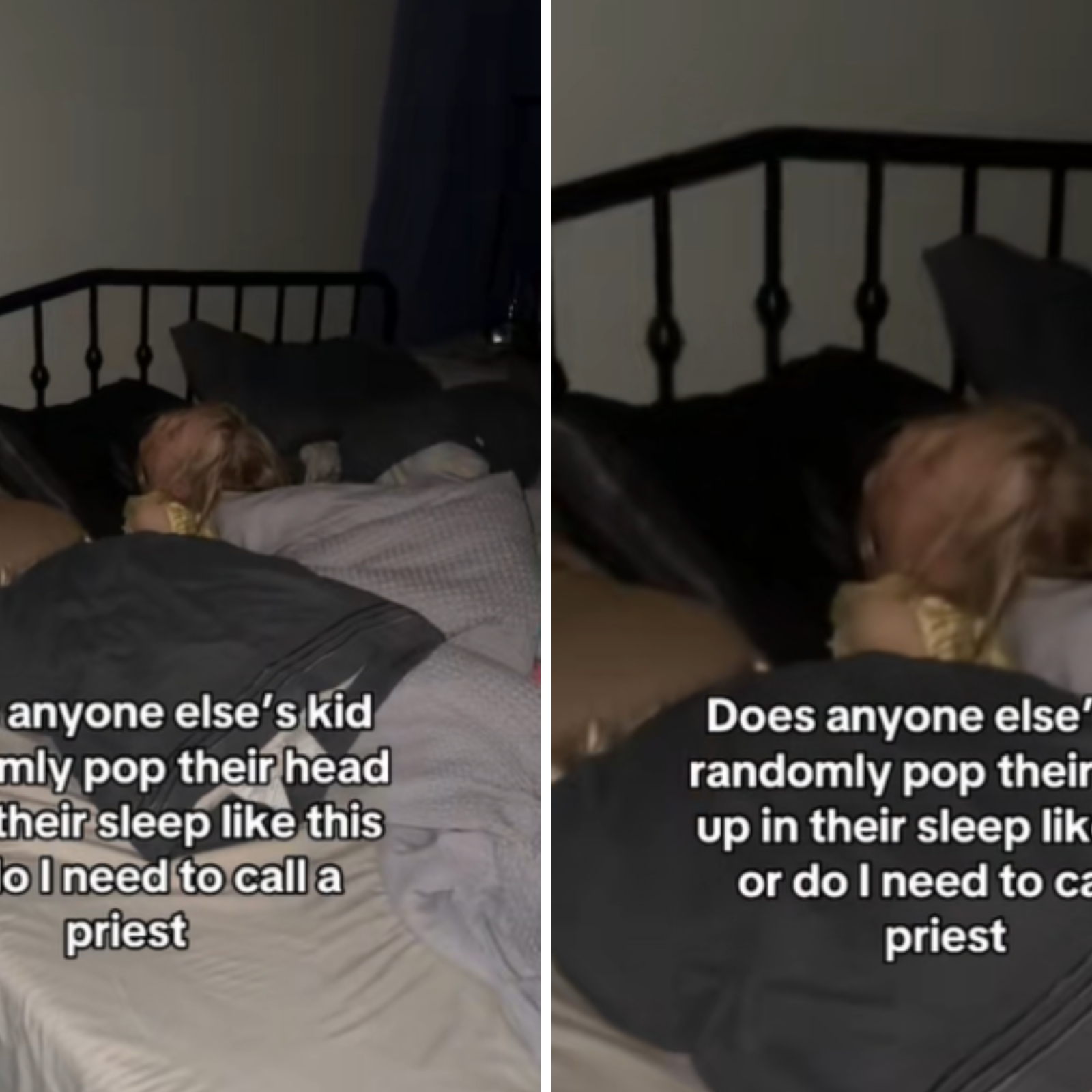 sleeping daughters Mom Checks on Sleeping Daughter, Shocked by What She Sees: 'Call a Priest' - Newsweek