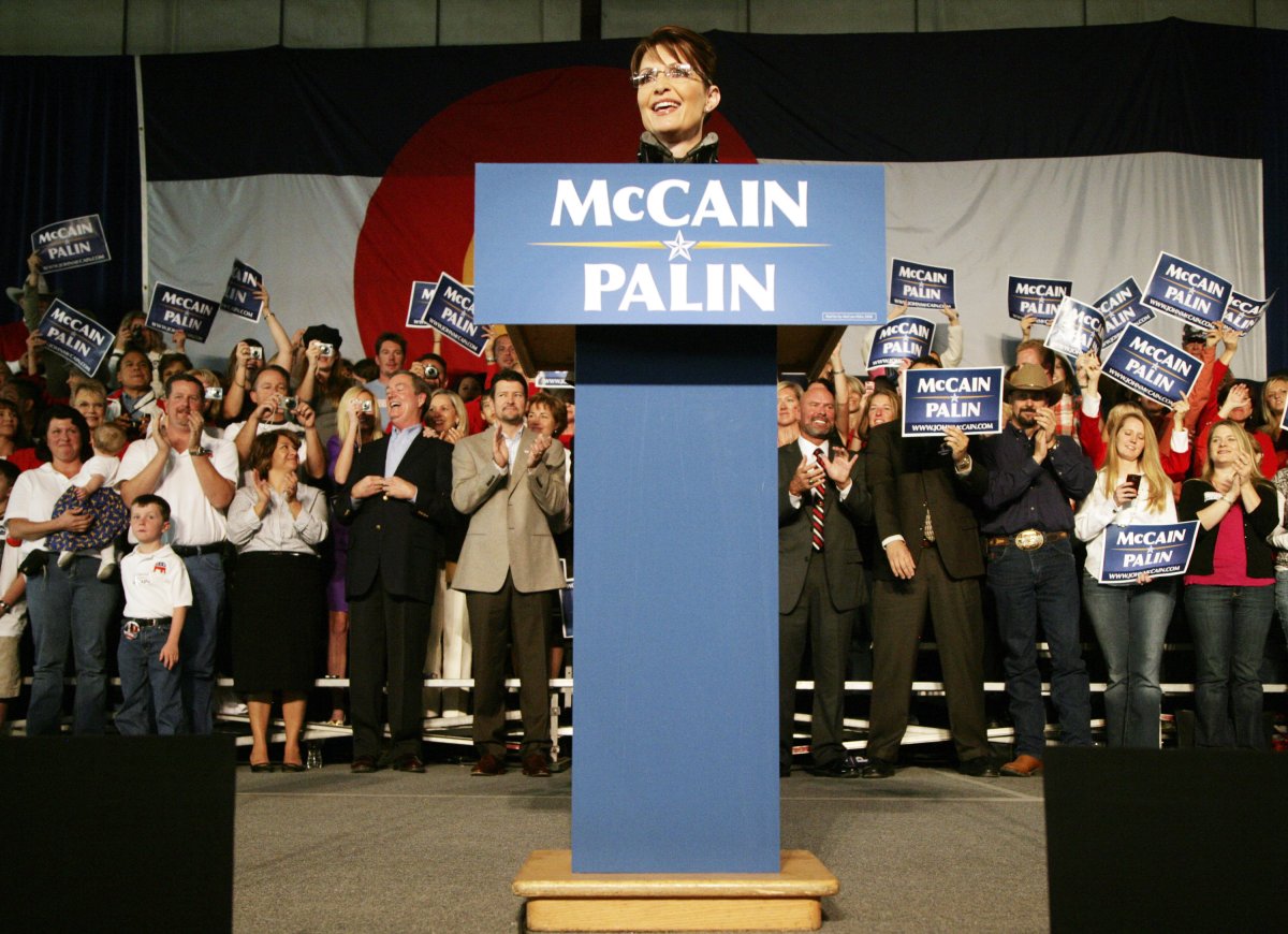 McCain Palin tahun 2008