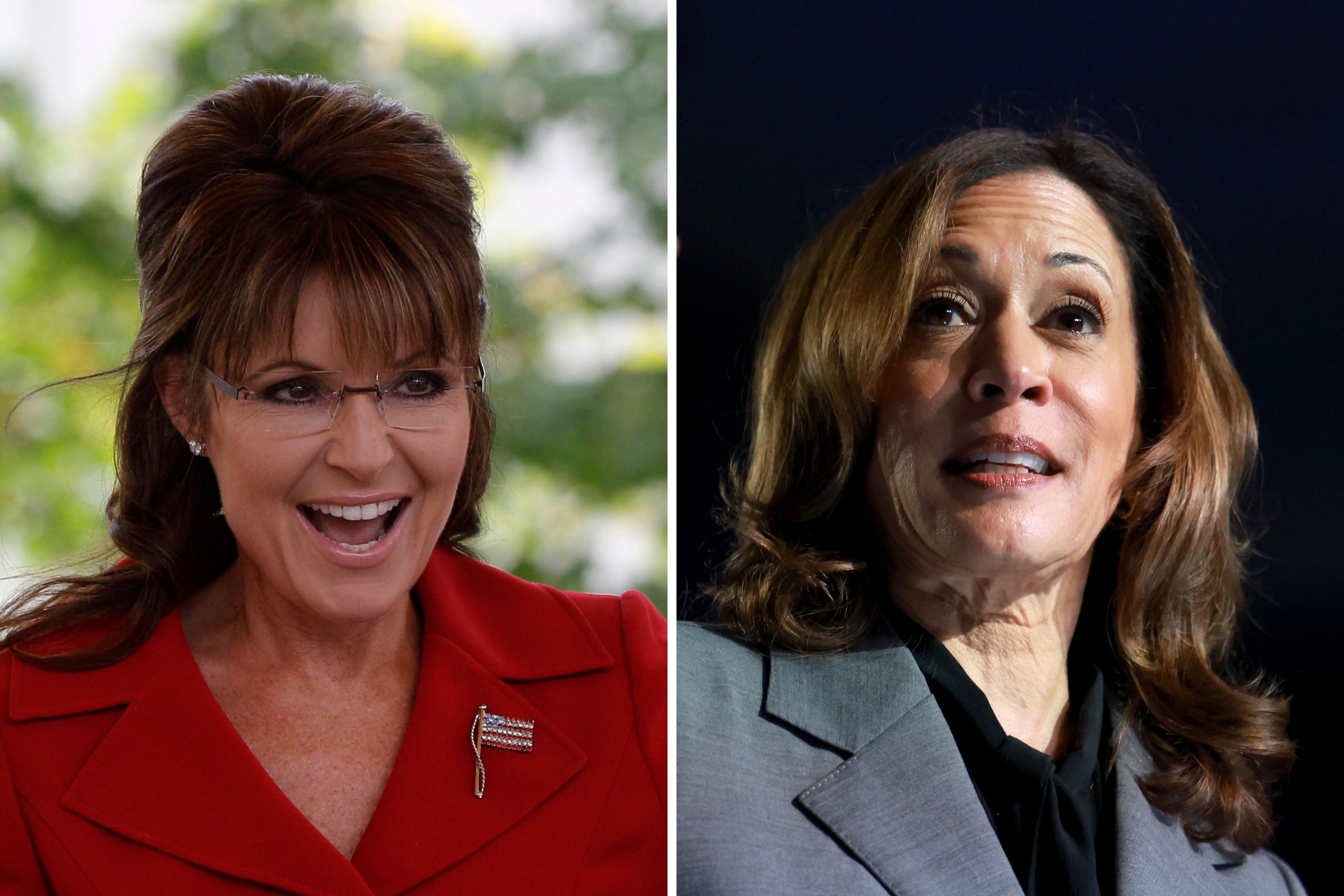 Former GOP star Sarah Palin has a word to describe Kamala Harris