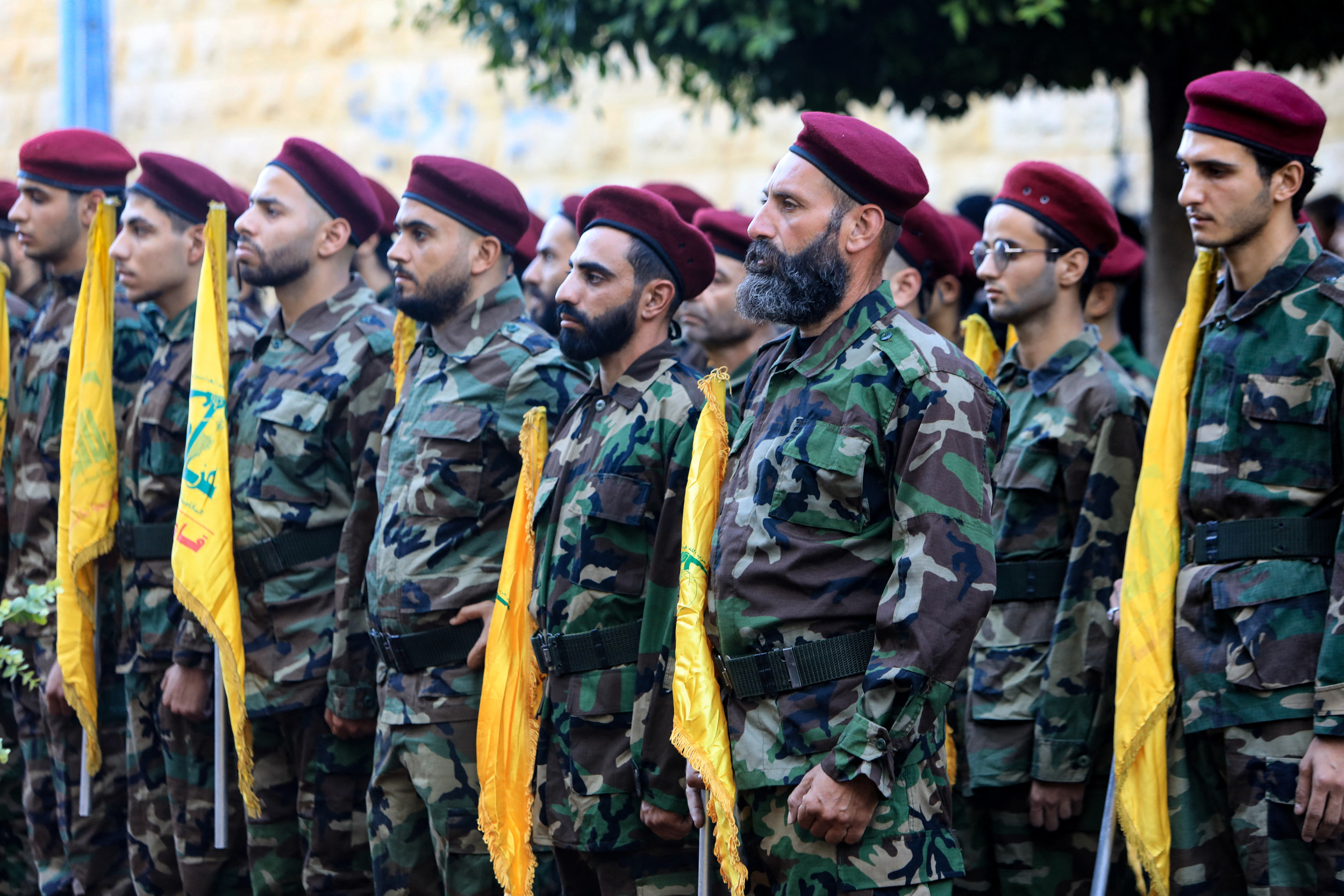 Fact Check Photo Does Not Show International Hezbollah Armed Support