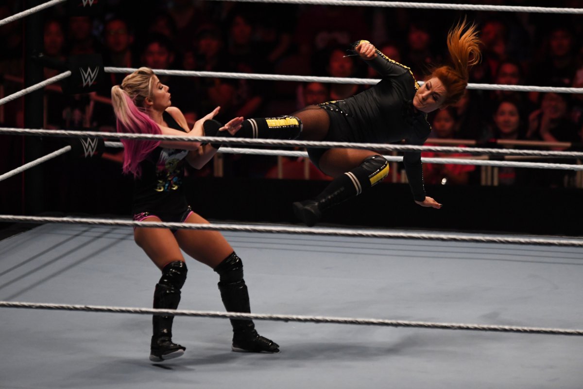 WWE Alexa Bliss Becky Lynch