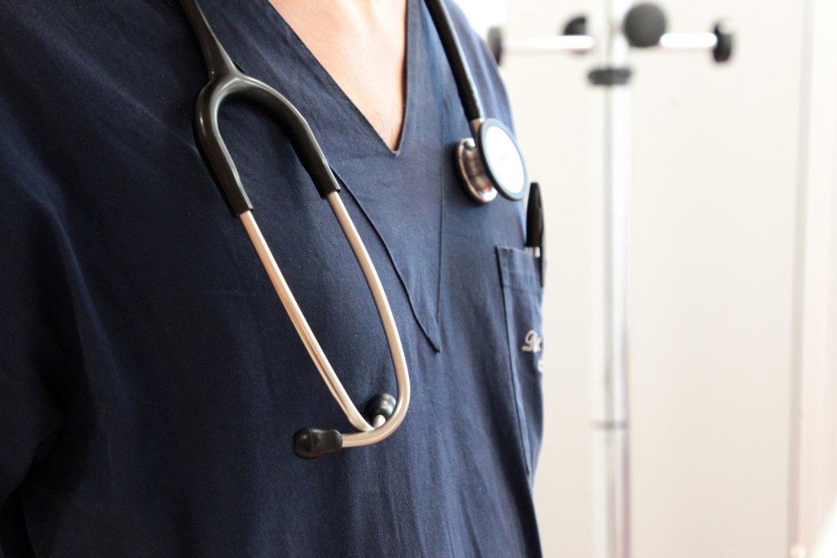 Doctor with stethoscope