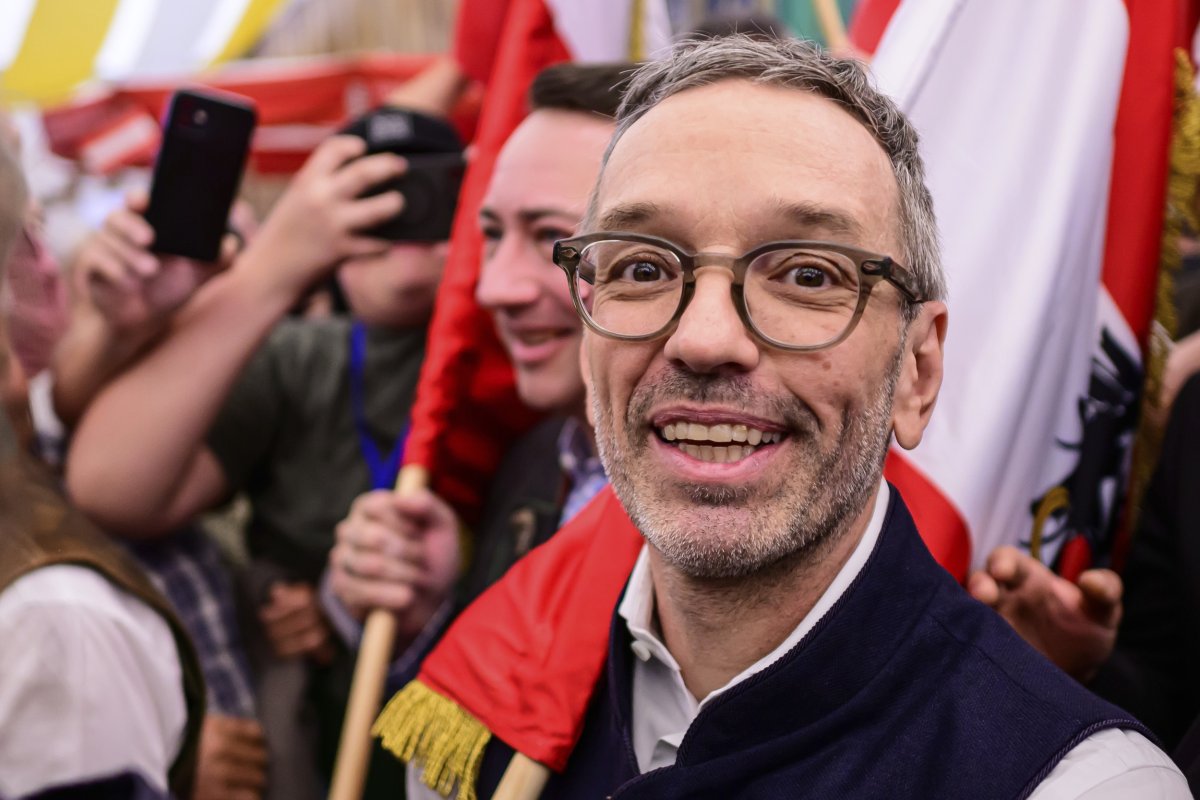 Herbert Kickl, leader of Austria's Freedom Party