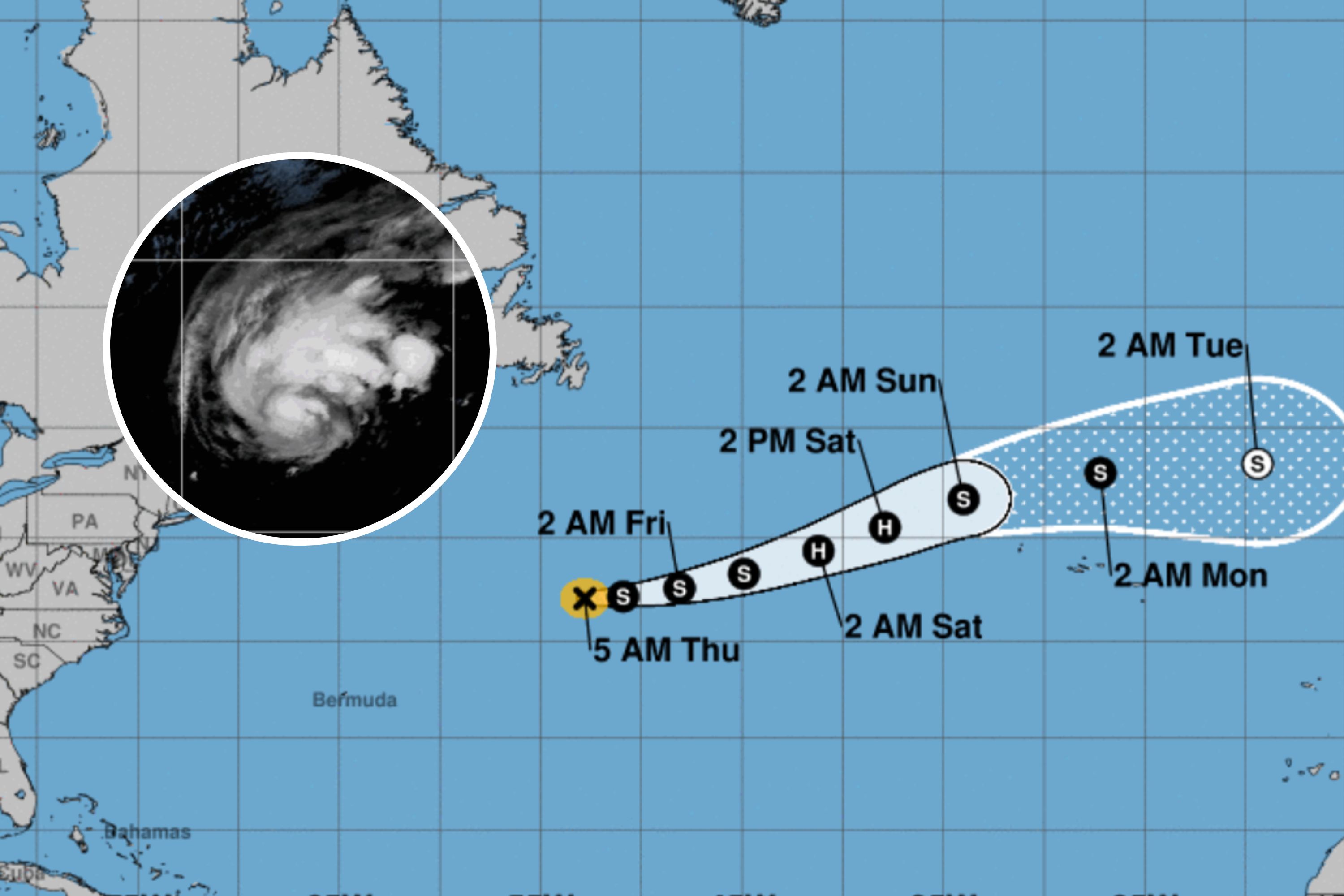 Tropical Storm Isaac 2024 Path - Lotte Rhianna