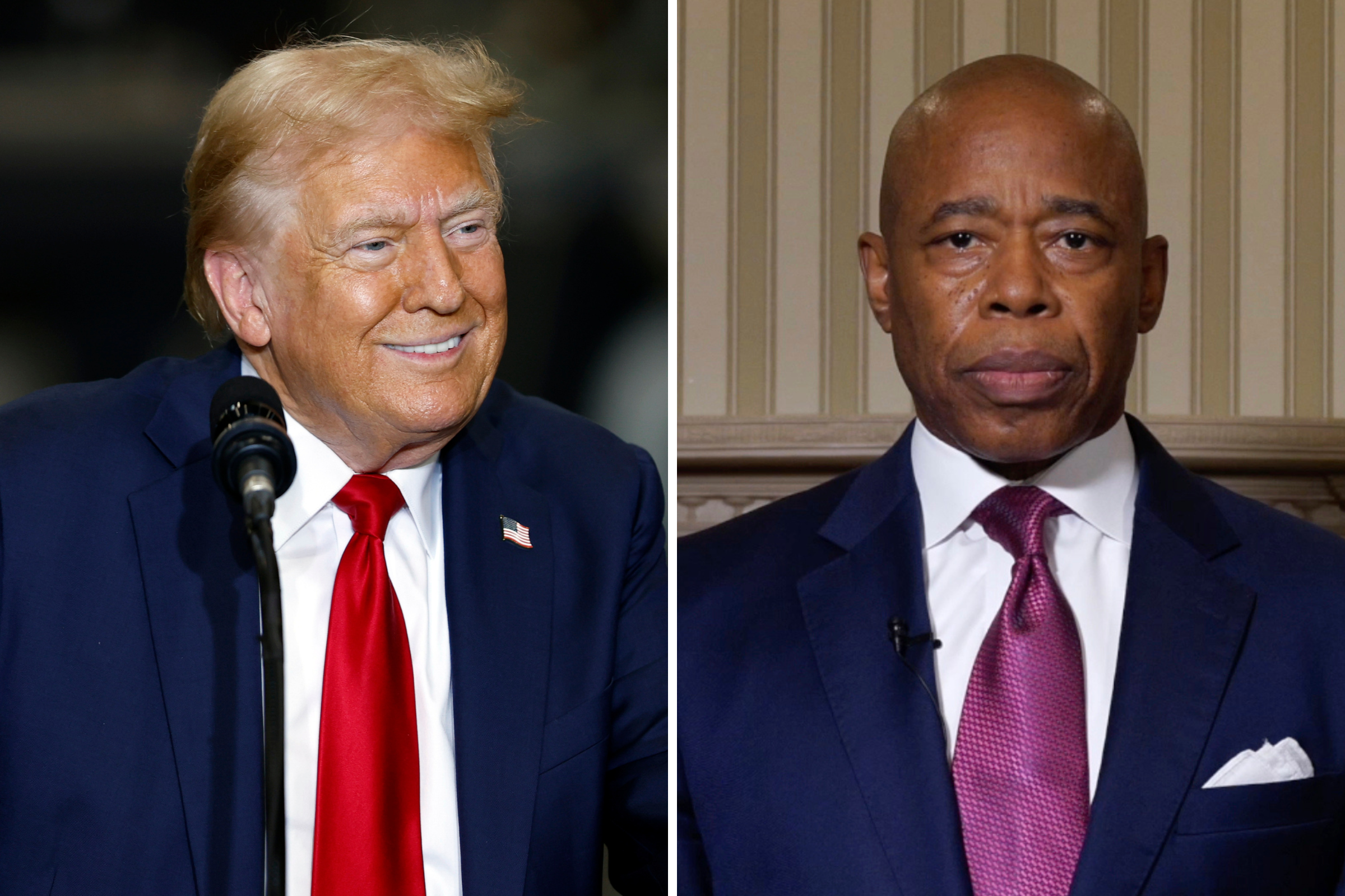 What Has Donald Trump Said About Eric Adams