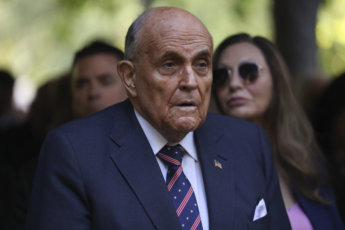 Former New York City Mayor Rudy Giuliani