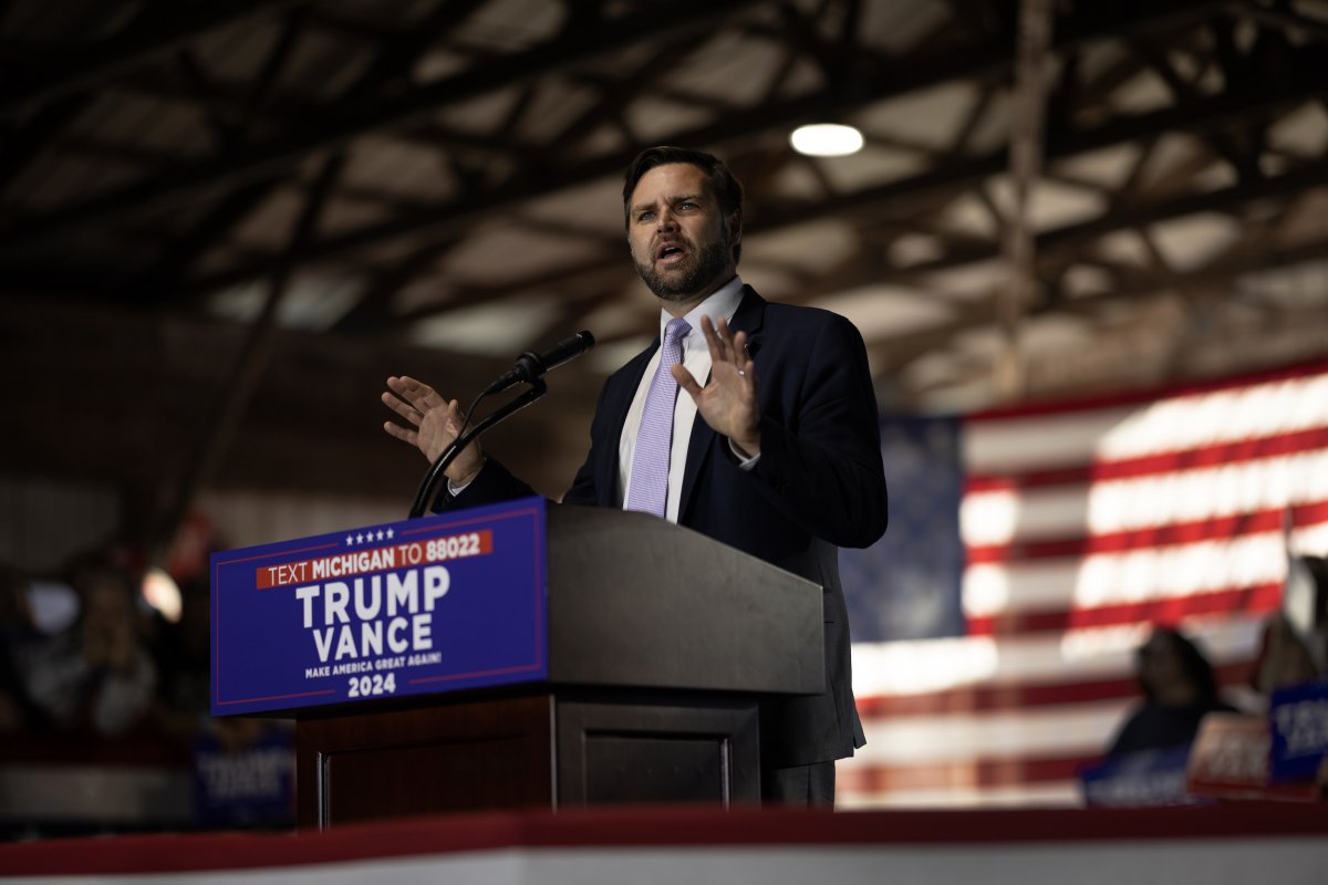 JD Vance campaign speech