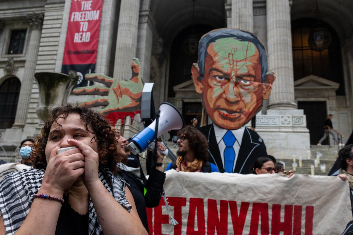 netanyahu protest