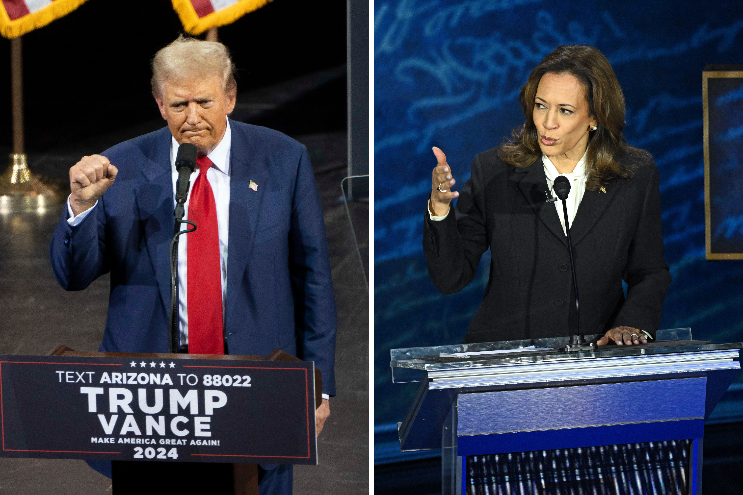 Donald Trump Expands Arizona Poll Lead While Harris Tours the Border