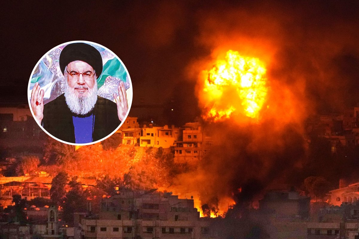 Israeli airstrike on Lebanon and Hassan Nasrallah