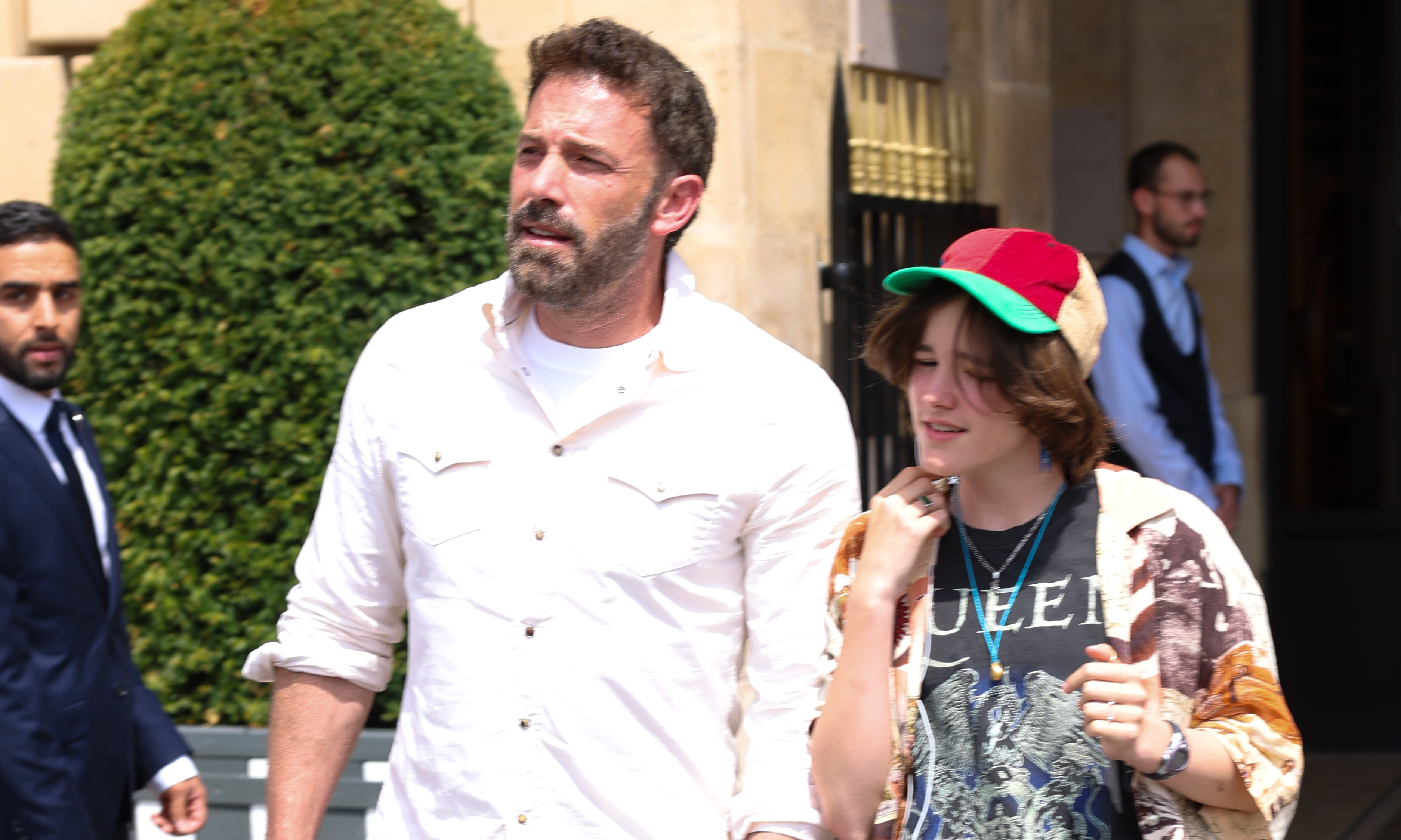 Ben Affleck Spotted with Son Fin During Jennifer Lopez Divorce Drama