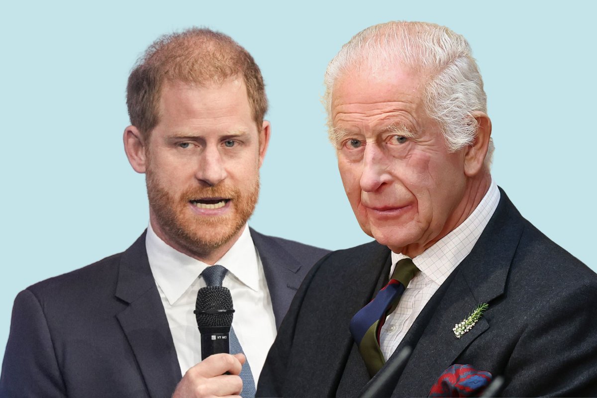 Prince Harry and King Charles