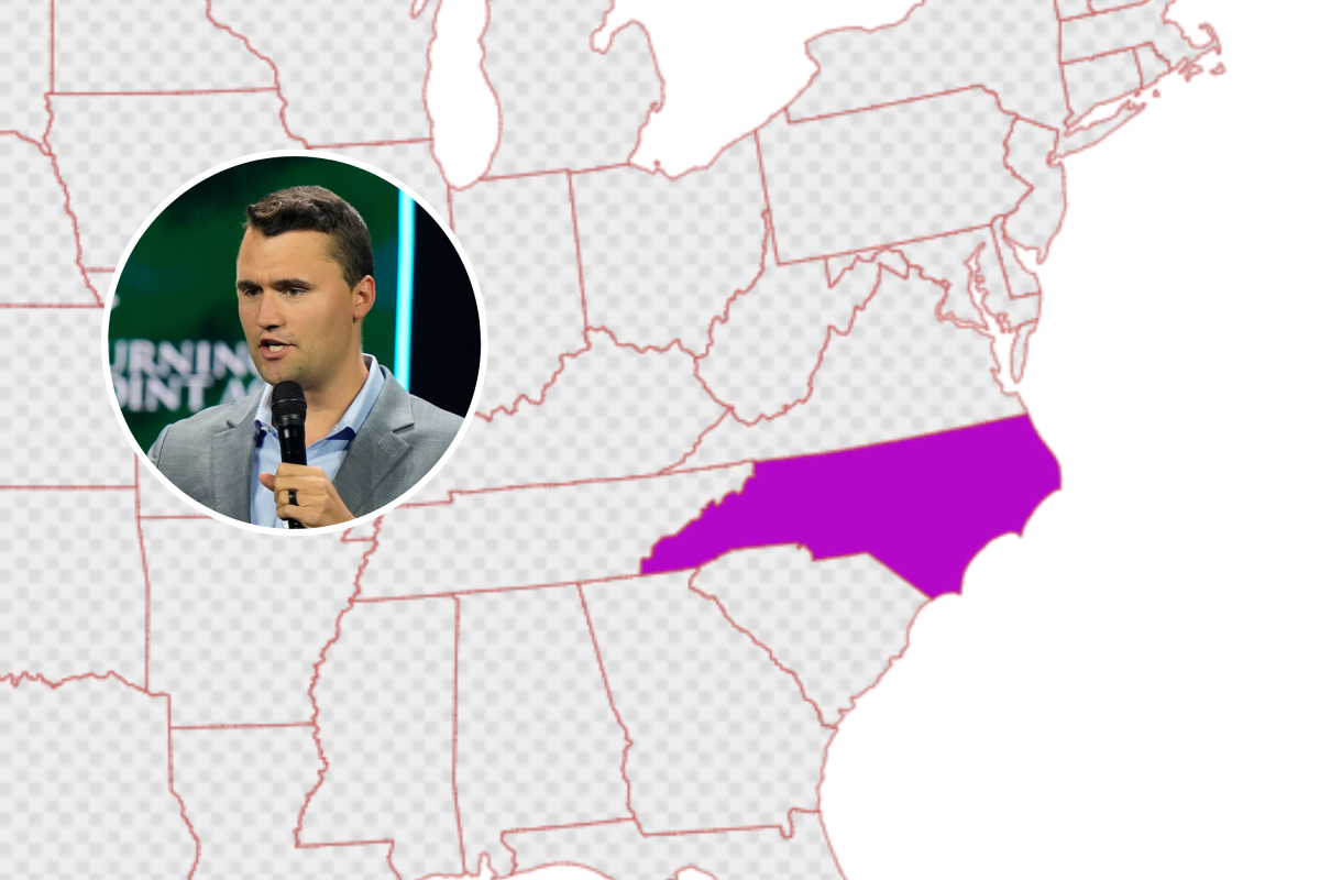 Charlie Kirk, North Carolina