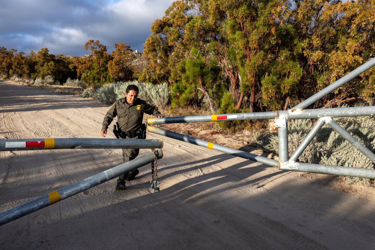 US-Mexico border in California