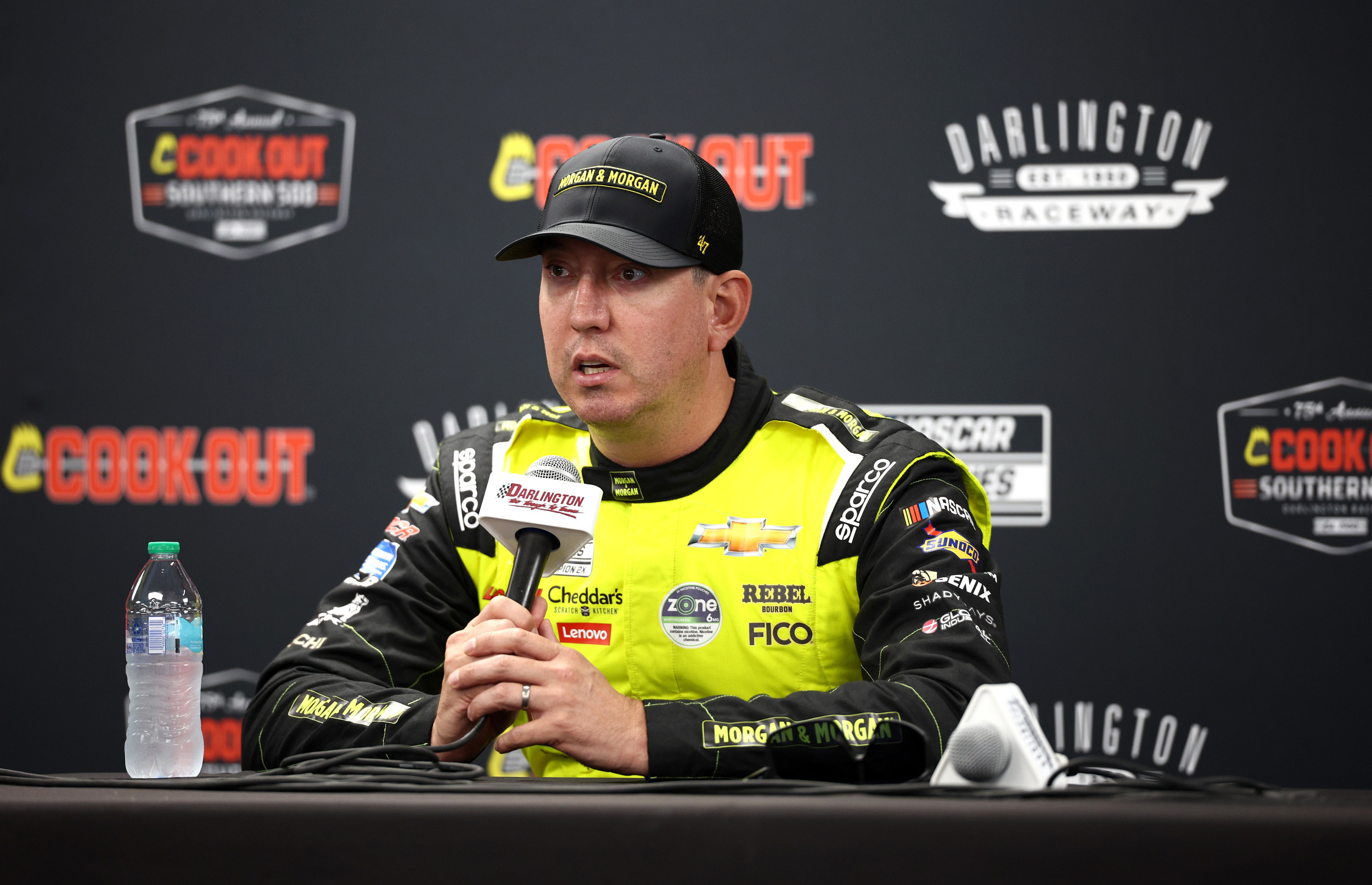 Kyle Busch Spins Out, Briscoe Faces Playoff Challenges