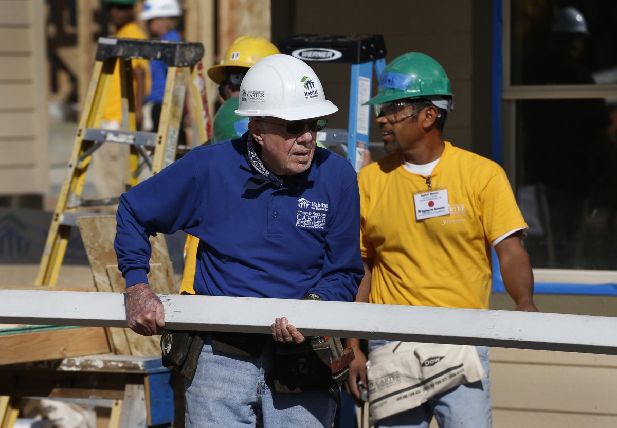 Jimmy Carter, Habitat for Humanity 2013