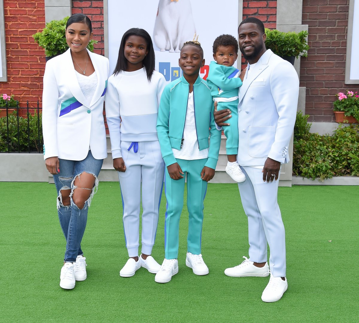 Kevin Hart Family