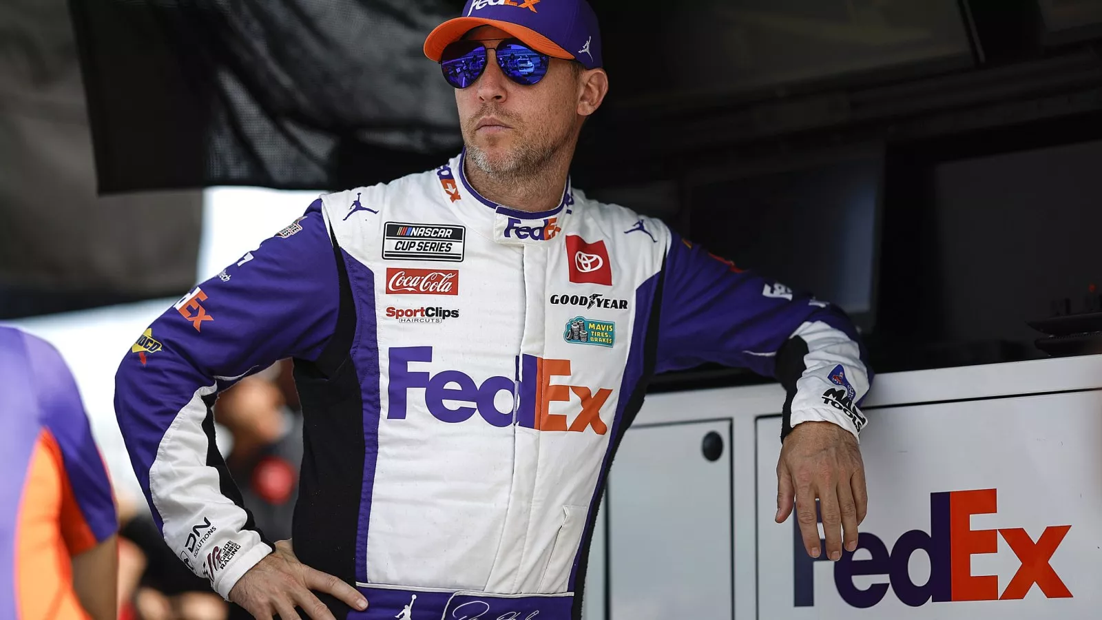 Denny Hamlin Defends 'Not In It Mentally' Comments After Kansas Frustrations - Newsweek