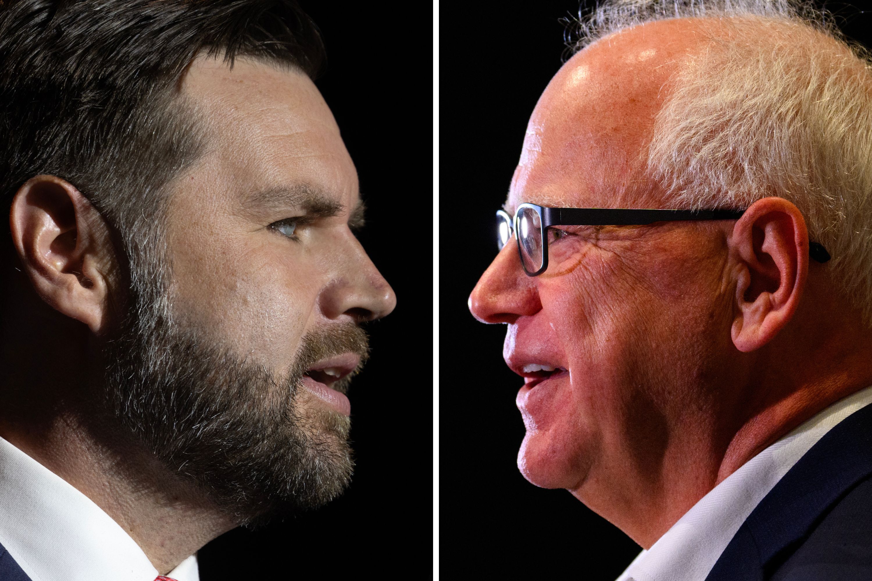 VP Debate: Watch Tim Walz and JD Vance face off live