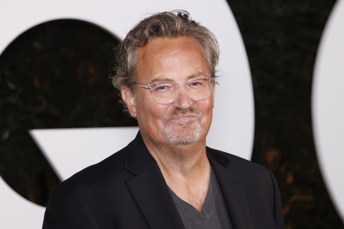 Matthew Perry a GQ party in 2022