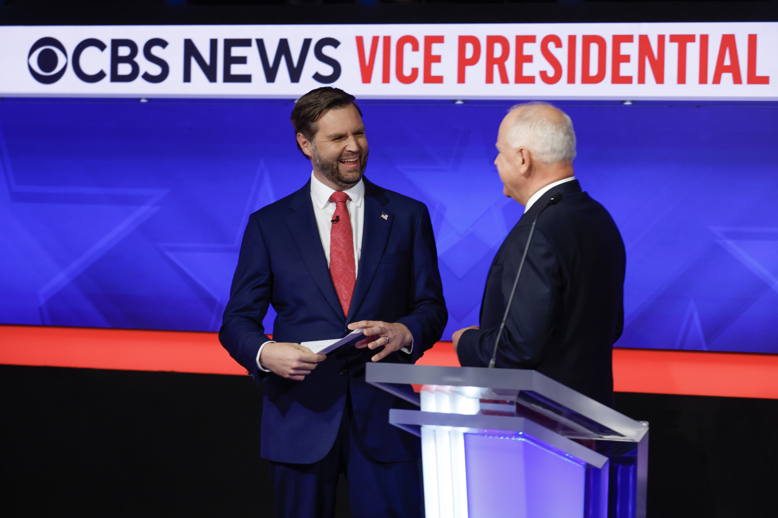 Post-Debate Favorability: Analyzing JD Vance and Tim Walz’s Standing