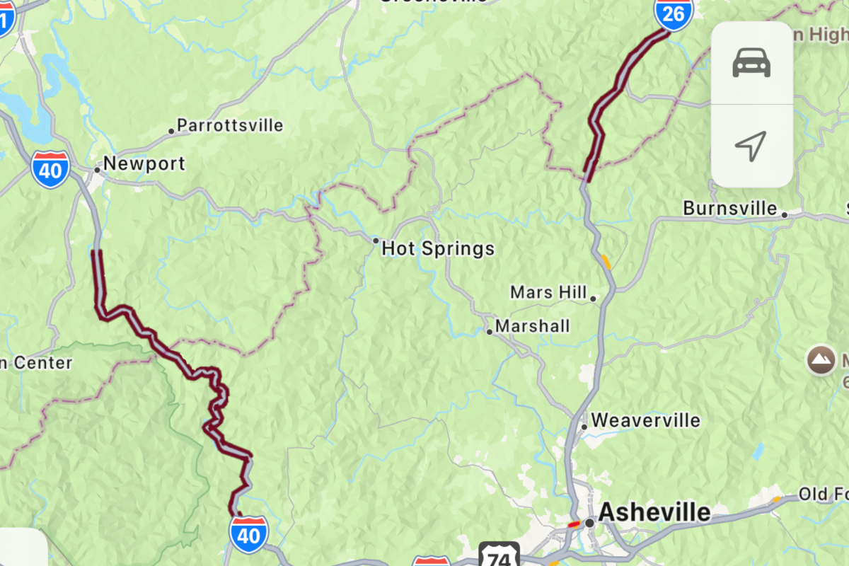 Map Shows Interstates Being Closed For 'Months'