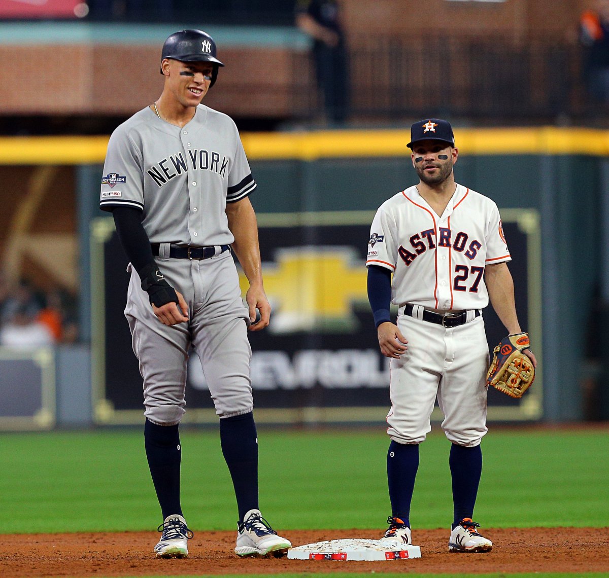 Houston Astros Jose Altuve Aaron Judge