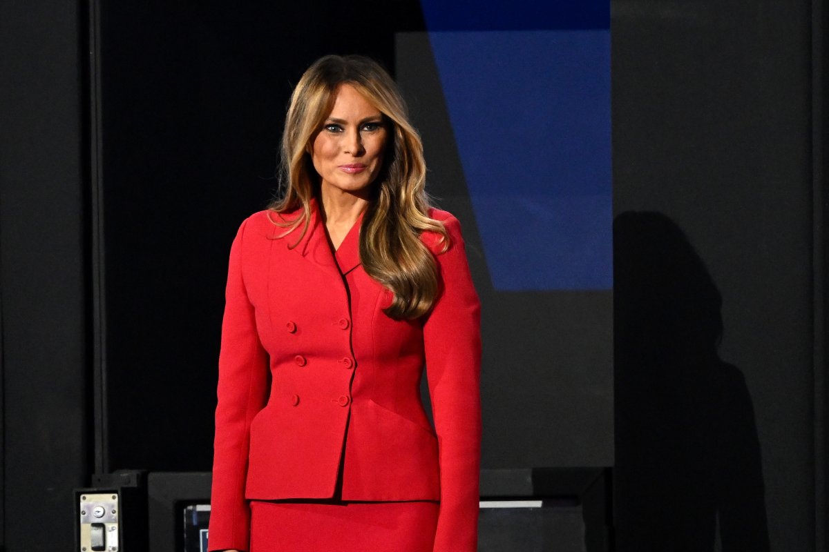 Former First Lady Melania Trump arrives 