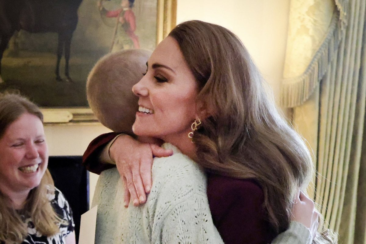 Princess Kate With Liz Hatton