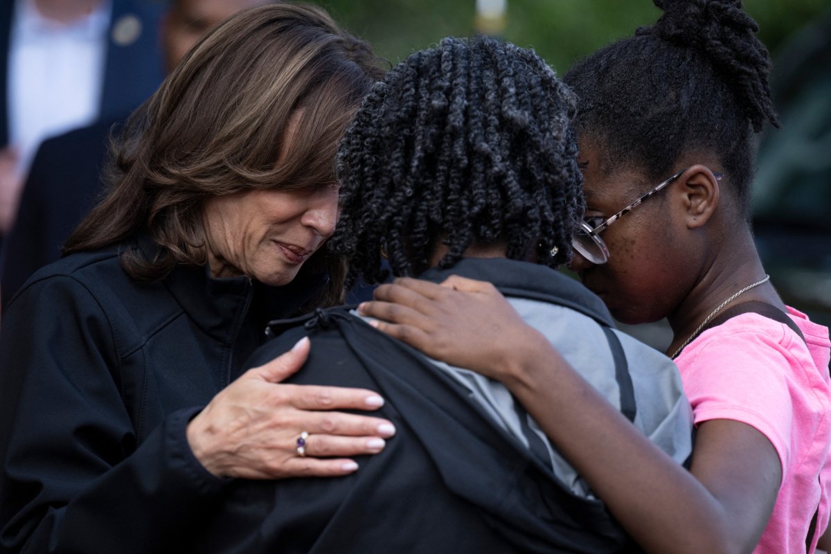 Kamala Harris in Augusta, Georgia