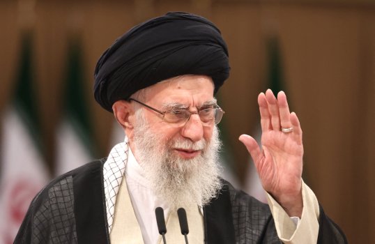 Photo: Iranian Supreme Leader Ayatollah Ali Khamenei  (Photo by ATTA KENARE/AFP via Getty Images)