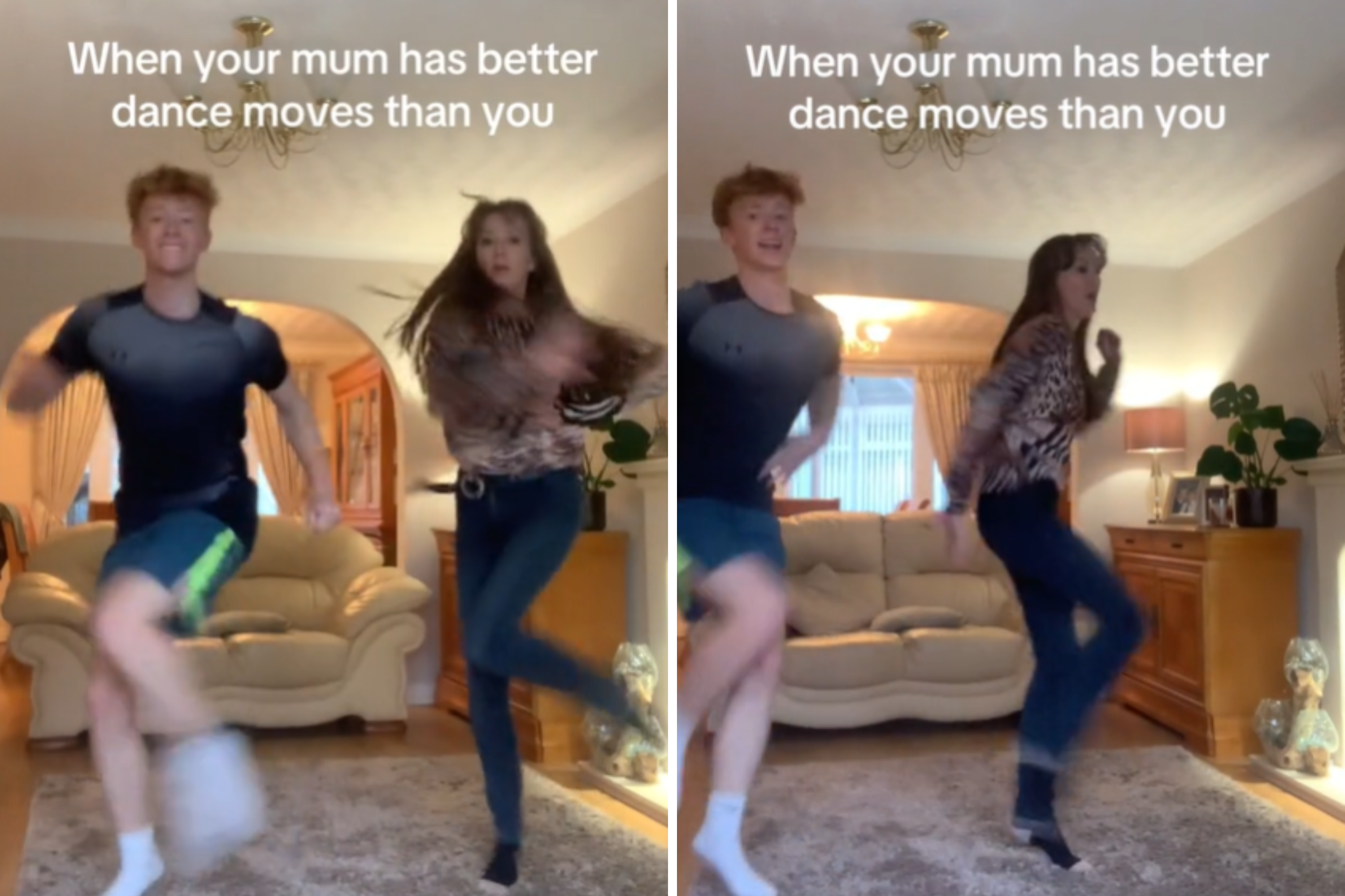 Mother and Son's Jive Dance in Their Living Room Goes Viral: “Core Memory”