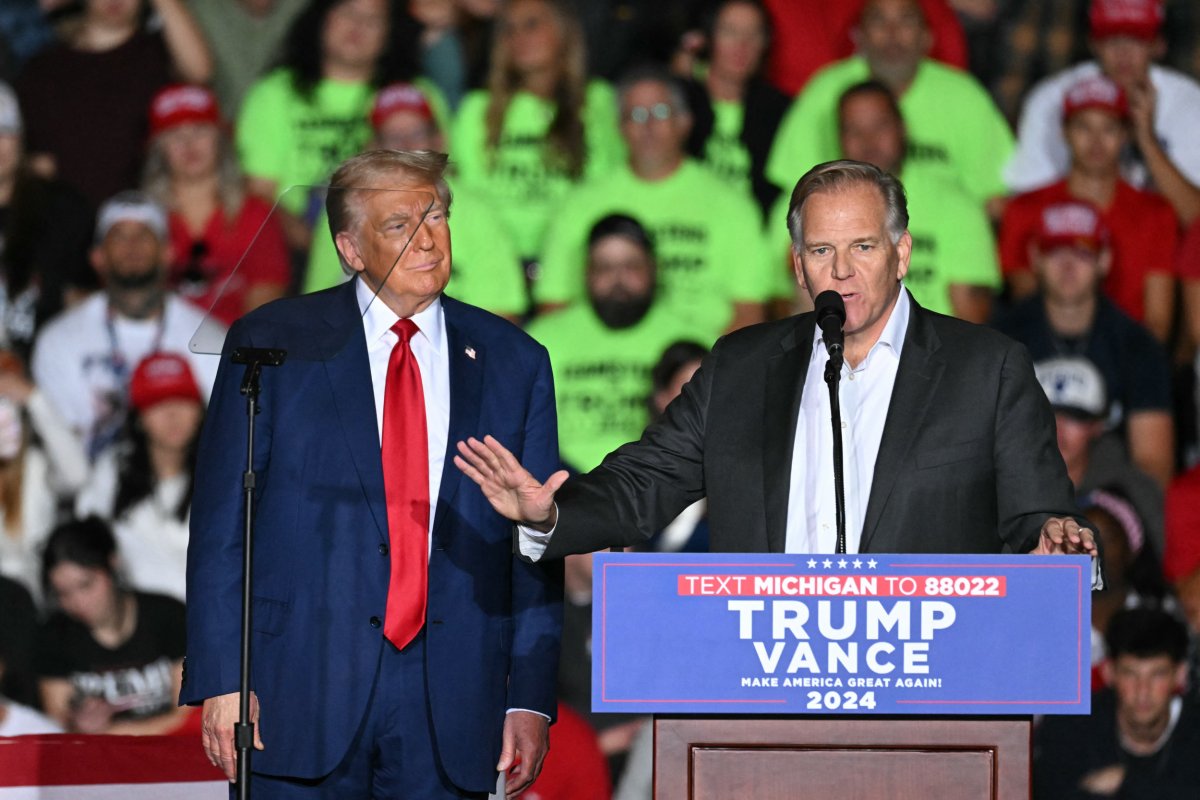 Donald Trump Michigan rally Mike Rogers